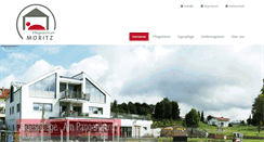 Desktop Screenshot of pflegezentrum-moritz.de